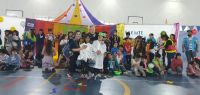 Más de cien familias celebraron el Día de la Educación Física en la EPP N°61 de Río Gallegos