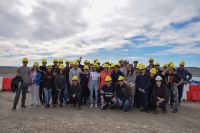 Represas:  Estudiantes de Escuelas Industriales recorrieron el emprendimiento energético más importante de Santa Cruz