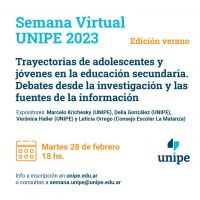 Se encuentran abiertas las inscripciones a la “Semana UNIPE Virtual 2023-Edición Verano”