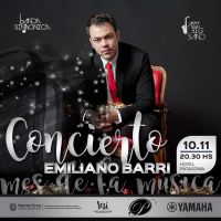 El saxofonista Emiliano Barri se presentará en el Hotel Patagonia