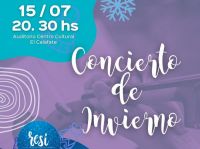 La Escuela Provincial de Música Re Si  invita al Concierto de Invierno en El Calafate