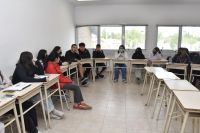Estudiantes secundarios fueron parte de los talleres “Participación estudiantil” y “Ciudadanía digital”